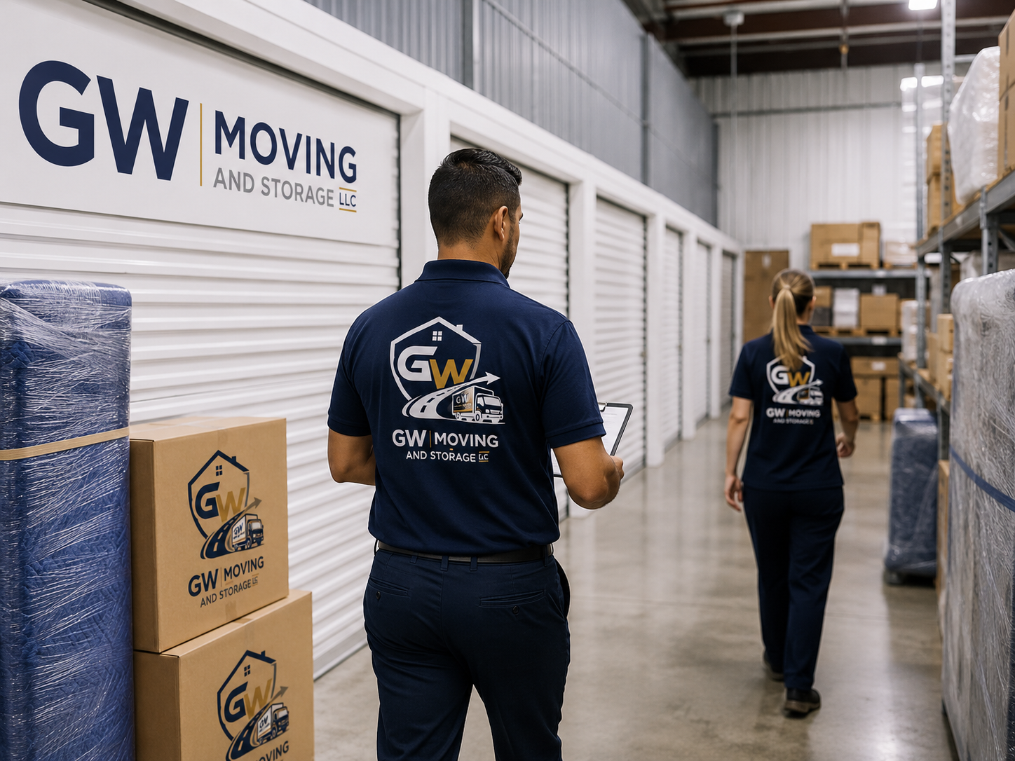 GW Moving and Storage secure storage facility